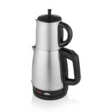 Sinbo STM-5831 Çay Makinesi Elektrikli Çaycı, Çelik Inox Gövde, 1.7L Su Isıtıcı + Demlik, Otomatik Kapanma, Sıcak Tutma Fonksiyonu, 360° Döner Taban