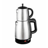 SİNBO STM-5831 ELEKTRİKLİ ÇELİK ÇAY MAKİNESİ ÇAYCI 1.7LT + 0.7LT ÇAY SÜZGEÇLİ (5264)