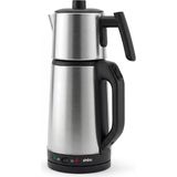 Sinbo STM-5850 Elektrikli Çay Makinesi 1500W Paslanmaz Çelik Çaycı 1.8l 2in1 Çay Makinesi - Siyah