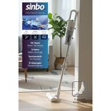 Sinbo SVC-8629 Kablolu Dikey Elektrikli Süpürge - Mavi - Beyaz