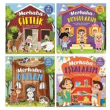 Sincap Cırt Cırtlı Hikaye Kitabı Seti Merhaba Serisi 4 Kitap
