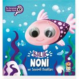 Sincap Kitap Balık Noni ve Sevimli Dostları | 6 Ay-2 Yaş Büyük Gözlü Eğitici Bebek Kitabı, Dikkat ve Keşif