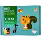 Sincap Kitap Bebeğim Öğreniyor (0-12 Ay) İlk Kartlarım Eğitici Öğretici Aktivite Beceri Kitabı