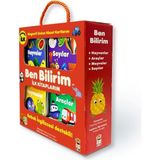 Sincap Kitap Ben Bilirim Ingilizce Destekli Ilk Kitaplarım (4 Kitap + 6 Magnetli Dokun Hisset Kart)