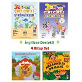 Sincap Kitap Çiftlik, Ingilizce Destekli- 2-3 Yaş Cırt Cırtlı Etkinlikler-4 Kitap