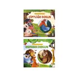 Sincap Kitap Ilk Dokun Hisset Kitabım Çiftliğe Dokun - Oormana Dokun 2 Kitap Set