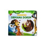 Sincap Kitap İlk Dokun Hisset Kitabım | Ormana Dokun | 0-3 Yaş Dokun Hisset Duyusal ve Dil Gelişimi Kitabı