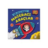 Sincap Kitap Maceracı Araçlar, Pop-Up ile Keşfet, Hikayeli Hareketli Kitap, 0-6 Yaş