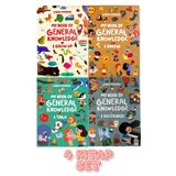 Sincap Kitap My Book of General Knowledge 4'lü Set Serisi 3-6 Yaş Çocuklar için İngilizce Eğitici Masal & Öykü Kitabı