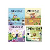 Sincap Kitap Tadını Çıkar 4 Kitap Set Tak-Çıkar Hareketli/Araçlar +Bağ Bahçe+Karşınızda Dinozorlar+Oyun Arkadaşım