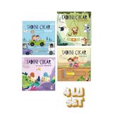 Sincap Kitap - Tadını Çıkar Serisi - Araçlar/Karşınızda Dinozorlar/Bağ Bahçe/Oyun Arkadaşım Eğitici Öğretici 4'lü Çocuk Kitap Seti
