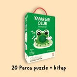 Sincap Kitap Yaparsam Olur - Benim İlk Kavramlar Kitabım (Vik Vikli Kitap + 10 Farklı + 20 Parça) - Mısra Karahan - Puzzle