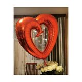 SİNDA KIRMIZI ORTASI BOŞFOLYO BALON 100 CM (40 İNÇ) ROMANTİK EVLİLİK TEKLİFİ,SEVGİLİYE SÜPRİZ KUTLAMA