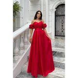 Sindimoda Burçak Balon Kol Prenses Abiye 401