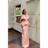Sindimoda Helin Pelerin Detay Straplez Abiye 1204