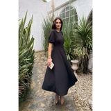 Sindimoda Öykü Karpuz Kol Midi Elbise 583151