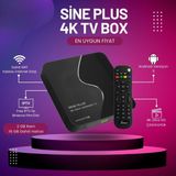 Sine Plus 4K Max 2Gb Ram 16Gb Hafıza Android 13 4K Uhd Medya Player