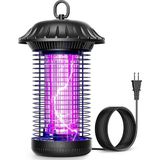 Sinek Öldürücü - 3800V Ultra Güçlü Sinek, Haşere ve Böcek Öldürücü, 185 M² Etki Alanı, 60 Adet 5W Güçlü Led, Uv Yüksek Voltajlı Sinek Öldürücü Lamba, Elektrikli Asılabilir Sivrisinek Kovucu