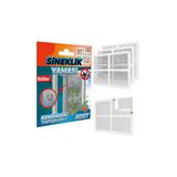 Sineklik Yama Tamir Bandı, Kendinden Yapışkanlı, 4 Lü Paket, Sineklik Yaması, 10X10 Cm Plastik