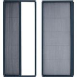 Sineklikstore Akordiyon Pileli Kapı Sinekliği – 90 x 210 cm – Antrasit Gri – Demir, Ahşap, Çelik, Pimapen ve Alüminyum ile Uyumlu