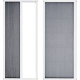 Sineklikstore Akordiyon Pileli Kapı Sinekliği – 90 x 210 cm – Beyaz – Demir, Ahşap, Çelik, Pimapen ve Alüminyum ile Uyumlu