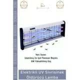 #Sineköldürücü Uv Lamba Elektrikli Haşere Kovucu Güçlü Etkili Askılı Sinek Sivrisinek Öldürücü 2200V