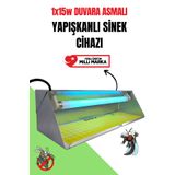 Sinektech Elektrikli Yapışkan Levhalı Sinek Öldürücü 1X15W Duvar Tipi Sinek Cihazı Sinek Tutucu Sinek Yakalama