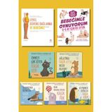 Sinem Özen Canbolat 7 Li Set/ Uyku Güvenli Bağlanma-Bebeğimle Oynuyorum-Kirpi-Serçe-Fok-Kedi-Ayı