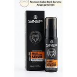 Sinep Argan & Keratin Özlü Güçlendirici Sakal ve Bıyık Serumu 50 ml - sakal serumu