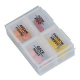 Sinerjim 4 Öğün Günlük Hap İlaç Saklama Taşıma Kutusu İlaç Hatırlatıcı