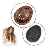 Sinerjim Rose Gold Saç Düzleştirici Tarak Geniş Aralıklı her Saç Tipine Uygun Fırçalı Saç Düzleştiric