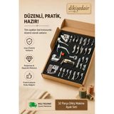 Singer 32 Parça Dikiş Makine Ayak Seti Kullanım Kitapçığı İle Beraber Orjinal Ev Tipi Makinelere Uyumlu A Kalite Plastik Kutulu Açıklama Kat