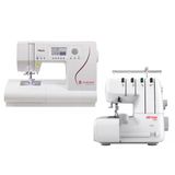 Singer C430 Professional Elektronik Dikiş Makinesi Ve Elmas 328 Ev Tipi 4 İplik Overlok Makinesi Avantajlı Paket