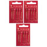Singer Dikiş Makine Iğnesi - 2020 - 12 Numara 3 Paket Kırmızı