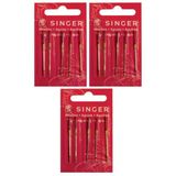 Singer Dikiş Makine Iğnesi - 2020 - 16 3 Paket Kırmızı