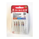 Singer Dikiş Makinesi Iğnesi Karışık Paket- 12-14-16 (2ADET12- 2ADET14- 1ADET16NO)