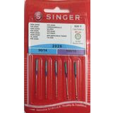 Singer Ev Dikiş Makine İğnesi, 6'lı veya 12'li paket (2şer veya 4er paket 11 no,14 no ve kot iğnesi) (12)