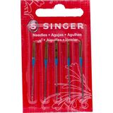 Singer Ev Tipi Dikiş Makine İğnesi 14 Numara 5 Adet Orijinal İğne Seti