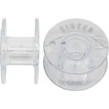 Sınger Ev Tipi Dikiş Makine Masurası Plastik 5 Adet (1280-1288-1301-MODERNO 2 Masura) - Beyaz - Gold