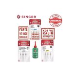 SİNGER Ev Tipi Dikiş Makinesi Iğnesi Ve 100 ml Yağ