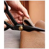 Singer Hard Steel Marka 25CM Kumaş Kot Deri Kesim Profesyonel Terzi Makası Seti 1 ADET