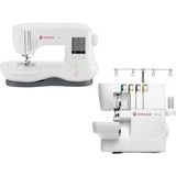 Singer Legacy C440 Elektronik Dikiş Makinesi ve Singer S0105 Overlok Makinesi Avantajlı Paket