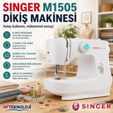 Singer M1505 Dikiş Makinesi + Singer Dikiş Iğnesi ve Makine Yağı Hediye - Singer Dikiş İğnesi ve Makine Yağı HEDİYE
