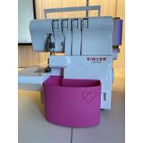 Singer Overlok Çöp Kutusu Fire Kabı Xl Fuşya Pembe 14sh654 14sh75