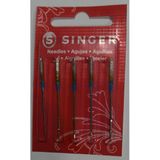 Singer Sınger 2020 16 Numara Dikiş Makinesi Iğnesi 2020 100/16 2020100/16 Krom