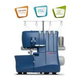 SİNGER SINGER Overlok Makinesi Making The Cut2-3-4 Iplik Kullanabilme, 1300 Devir S0235