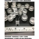 Sınger Yoknaz Dikiş Makinesi 1301-1288-1280 ve Moderno 25 Adet Kutulu Masura (Ince Olan Masura) - Çok Renkli