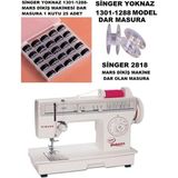 Sınger Yoknaz Dikiş Makinesi 1301-1288-1280 ve Moderno 25 Adet Kutulu Masura (Ince Olan Masura) - Diğer