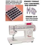 Sınger Yoknaz Dikiş Makinesi 1301-1288-1280 Ve Moderno 25 Adet Kutulu Masura (İnce Olan Masura)