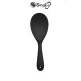 Single ( 1 Adet ) Ultra Sert Uçlu Silikon Servis Pilav Kaşığı Yüksek Isıya Dayanıklı Yanmaz Yapışmaz
